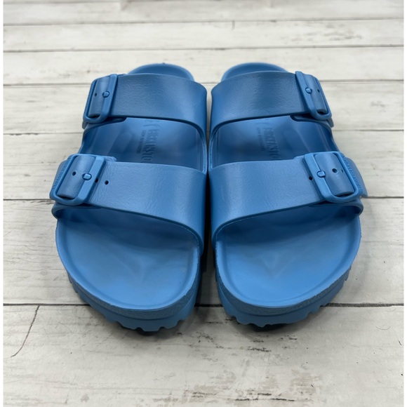 Birkenstock Arizona EVA Blue Sandals Size 9L / 7M - Picture 2 of 9